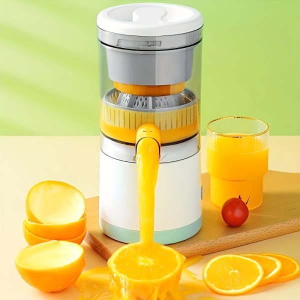 1 Set, Electric Juicer, Citrus Juicer Machines With USB, Citrus Juicer, Multifunctional Lemon Juicer, Creative Orange Juicer, Automatic Juicer, Portable Creative Orange Juicer For Lemon, Kitchen Stuff, Kitchen Tools + Digital LED Watch FREE