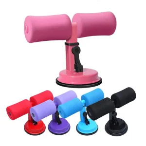 Sit ups /Push ups Fitness Device with suction cup multicolor